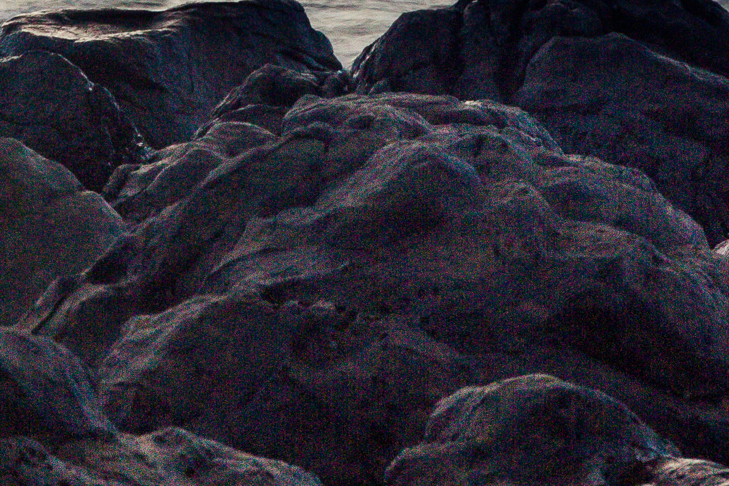 Visakhapatnam, India - Zoomed in Rocks